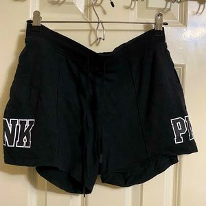 PINK Victoria’s Secret Black Highwaisted Shorts